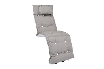 Askgrå B/B flock,nackkudde - Grå - Utemöbler & utemiljö - Dynor - Däckstolsdynor