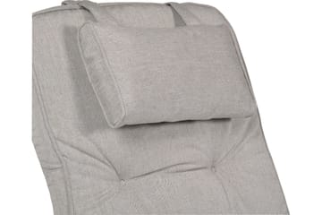 Askgrå B/B woodline,nackkudde - Grå - Utemöbler & utemiljö - Dynor - Däckstolsdynor