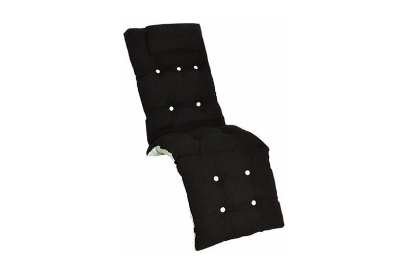 Baden baden-dyna Fritab Baden-Baden Flockdyna med nackkudde Black