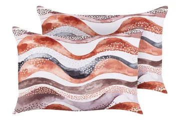 Cannole Utomhuskudde 42x60 cm - Brun/Vit/Svart - Utemöbler & utemiljö - Dynor - Utomhuskuddar