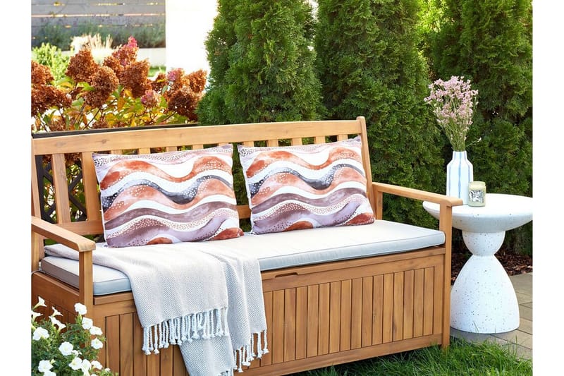 Cannole Utomhuskudde 42x60 cm - Brun/Vit/Svart - Utemöbler & utemiljö - Dynor - Utomhuskuddar