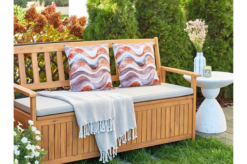 Cannole Utomhuskudde 45x45 cm - Brun/Vit/Svart - Utemöbler & utemiljö - Dynor - Utomhuskuddar