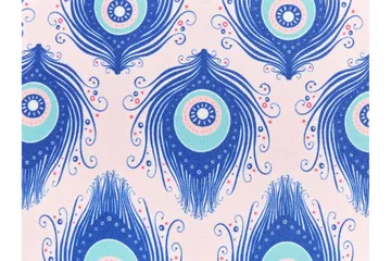 Didsbury Utomhuskudde 45x45 cm - Blå/Rosa - Utemöbler & utemiljö - Dynor - Utomhuskuddar