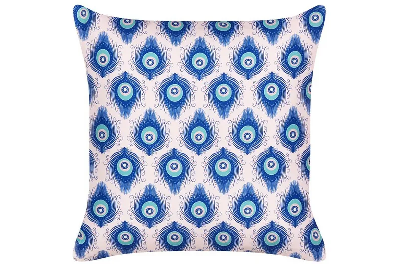 Didsbury Utomhuskudde 45x45 cm, Blå/Rosa