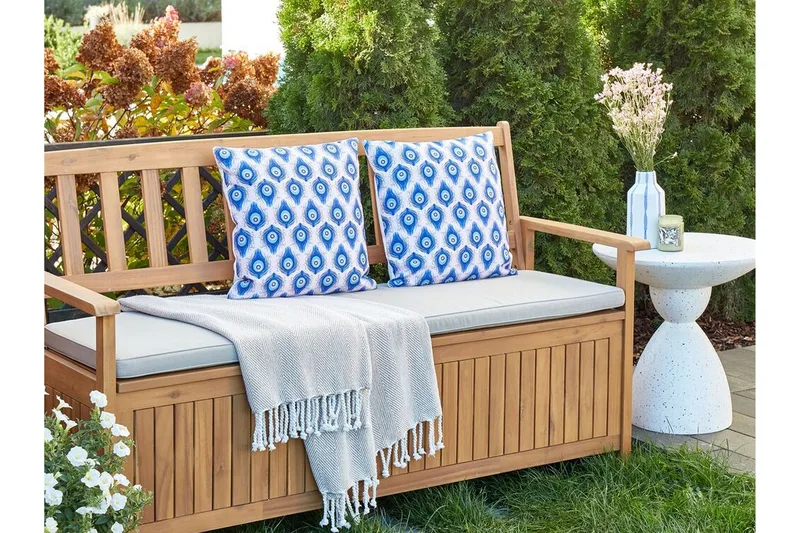 Didsbury Utomhuskudde 45x45 cm - Blå/Rosa - Utemöbler & utemiljö - Dynor - Utomhuskuddar