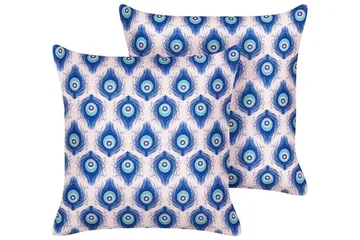 Didsbury Utomhuskudde 45x45 cm - Blå/Rosa - Utemöbler & utemiljö - Dynor - Utomhuskuddar