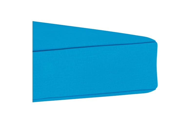 Dyna till pallottoman ljusblå tyg - Blå - Soffdyna & bänkdyna utemöbler