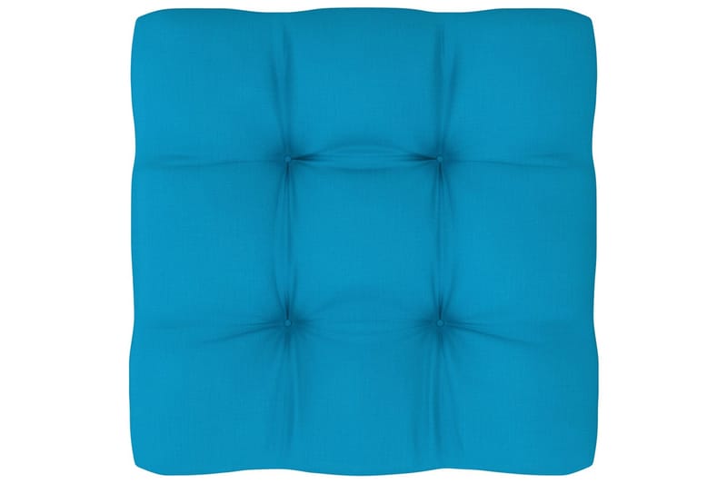 Dyna till pallsoffa blå 50x50x10 cm - Blå - Soffdyna & bänkdyna utemöbler