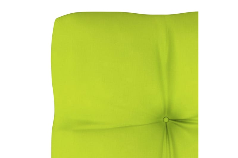 Dyna till pallsoffa ljusgrön 70x70x10 cm - Grön - Soffdyna & bänkdyna utemöbler