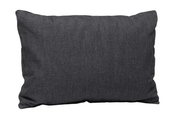 Hillerstorp Las Vegas Ryggkudde 75x55 cm Svart Melange - Hillerstorp - Utemöbler & utemiljö - Dynor - Övriga dynor