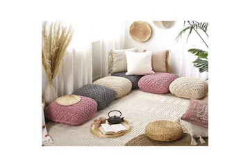 Golvkudde Berrechid Rosa - Rosa - Utemöbler & utemiljö - Dynor - Utomhuskuddar