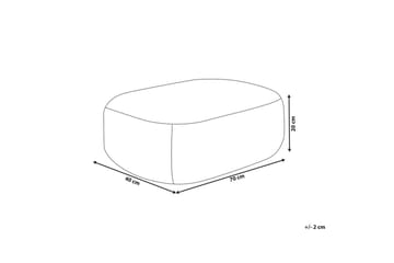 Golvkudde Isarda Svart - Svart - Möbler - Fåtölj & stolar - Pall & puff - Sittpuff