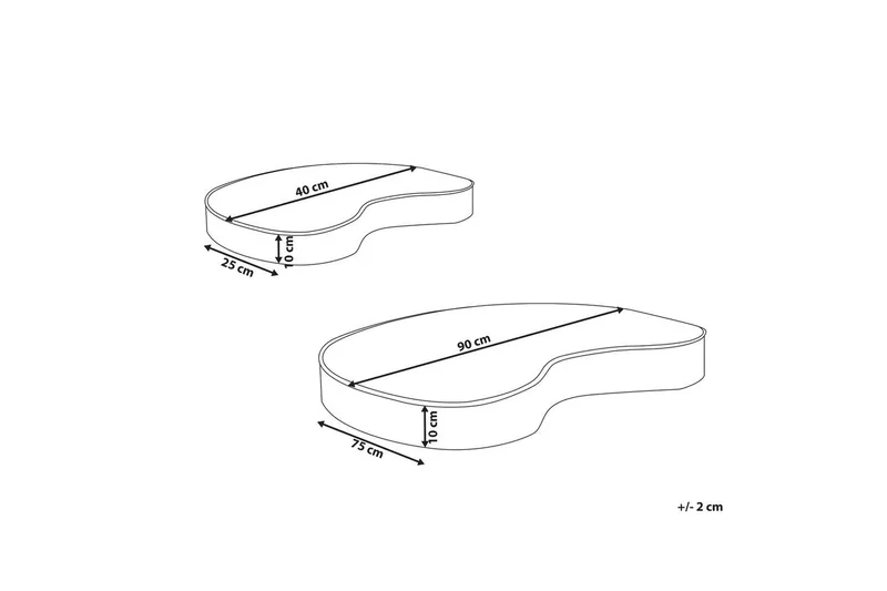 Golvkudde Nili Beige/brun - Beige/brun - Möbler - Fåtölj & stolar - Pall & puff - Sittpuff