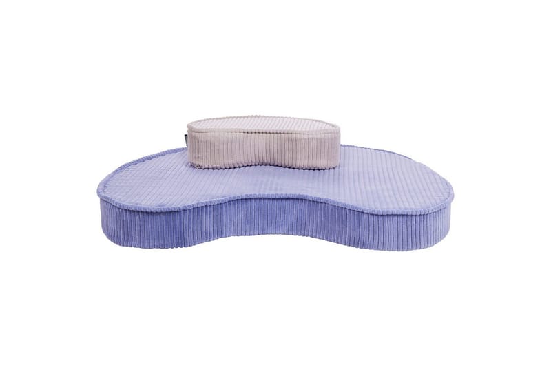 Golvkudde Nili Violett/Beige - Violett/Beige - Utemöbler & utemiljö - Dynor - Sittdyna & ryggdyna utemöbler
