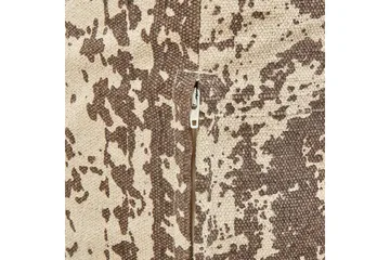 Golvkudde Shasa Beige/brun - Beige/brun - Möbler - Fåtölj & stolar - Pall & puff - Sittpuff