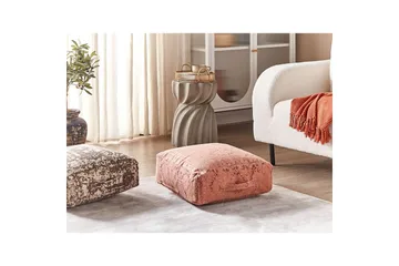 Golvkudde Shasa Röd - Röd - Möbler - Fåtölj & stolar - Pall & puff - Sittpuff