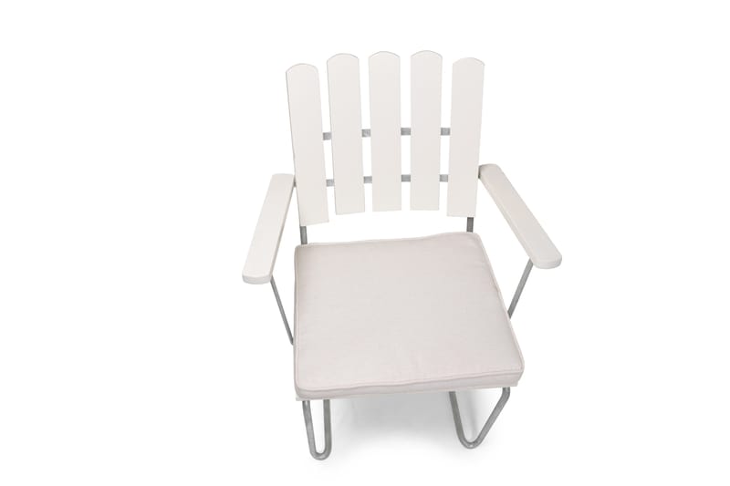 Hema Sittdyna 45x43 cm - Vit - Utemöbler & utemiljö - Dynor - Sittdyna & ryggdyna utemöbler