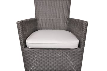 Hema Sittdyna 46x49 cm - Vit - Utemöbler & utemiljö - Dynor - Sittdyna & ryggdyna utemöbler