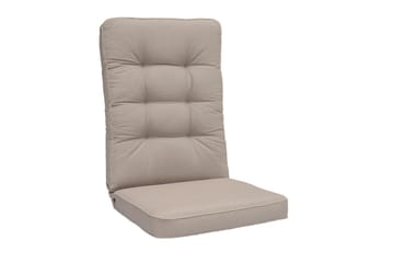 Dyna Hillerstorp Texas Hög Beige - Beige med vita kanter - Utemöbler & utemiljö - Dynor - Sittdyna & ryggdyna utemöbler