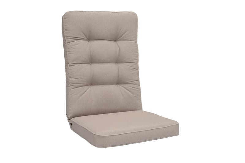 Dyna Hillerstorp Texas Hög Beige - Beige med vita kanter - Utemöbler & utemiljö - Dynor - Sittdyna & ryggdyna utemöbler