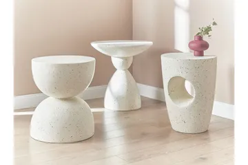 Jacksonville Soffbord 40 cm Rund - Vit - Utemöbler & utemiljö - Dynor - Utomhuskuddar