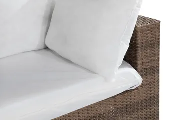 Bahamas Innerkuddar till Hörnmodul - Vit - Utemöbler & utemiljö - Dynor - Kompletta dynset