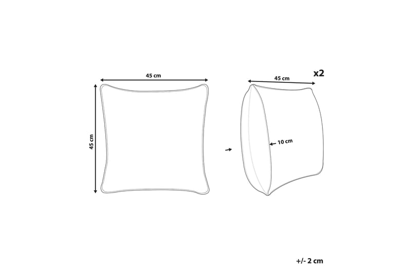 Langford Utomhuskudde 45x45 cm - Grön - Utemöbler & utemiljö - Dynor - Utomhuskuddar