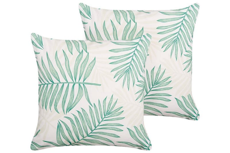 Laramie Utomhuskudde 45x45 cm - Beige/Grön - Utemöbler & utemiljö - Dynor - Utomhuskuddar