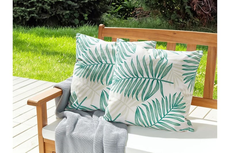 Laramie Utomhuskudde 45x45 cm - Beige/Grön - Utemöbler & utemiljö - Dynor - Utomhuskuddar