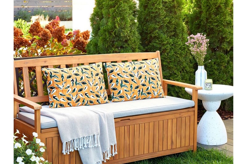 Macerata Utomhuskudde 42x60 cm - Gul/Grön/Vit - Utemöbler & utemiljö - Dynor - Utomhuskuddar