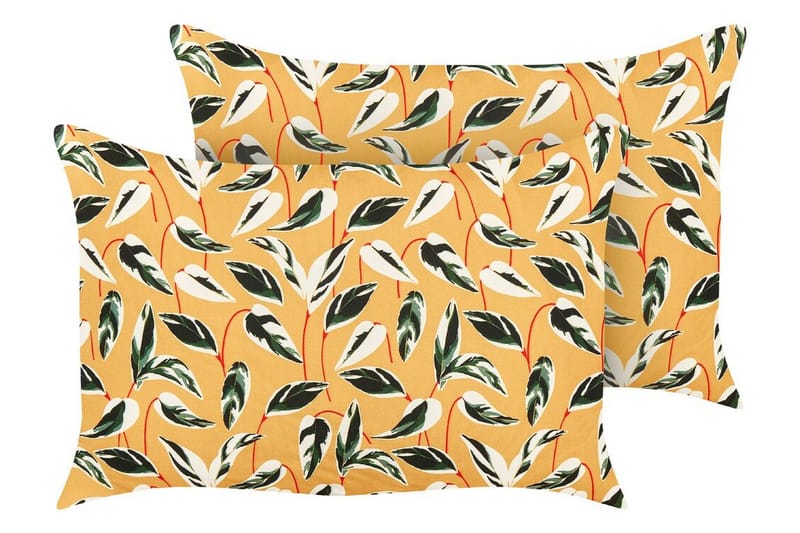 Macerata Utomhuskudde 42x60 cm - Gul/Grön/Vit - Utemöbler & utemiljö - Dynor - Utomhuskuddar