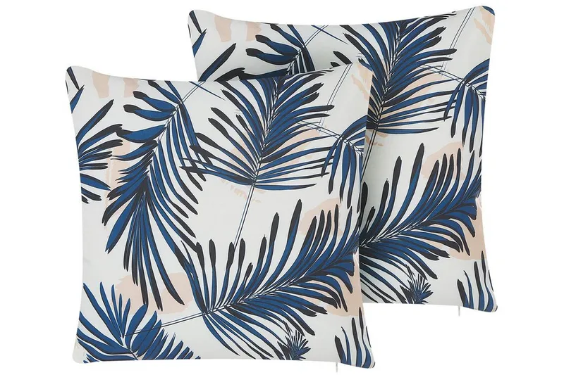 Pinawa Utomhuskudde 45x45 cm - Blå/Vit/Beige - Utemöbler & utemiljö - Dynor - Utomhuskuddar