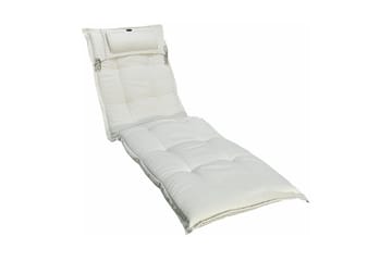 Canyon Solsängsdyna med nackkudde Fritab Vit - Utemöbler & utemiljö - Dynor - Positionsdynor