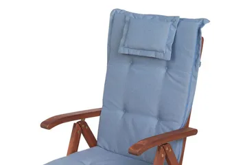 Krasley Dyna Till Trädgårdsstol 2-Pack - Blå - Utemöbler & utemiljö - Dynor - Positionsdynor