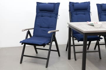 Positionsdyna Canyon med nackkudde Blåstruktur - Fritab - Utemöbler & utemiljö - Dynor - Positionsdynor