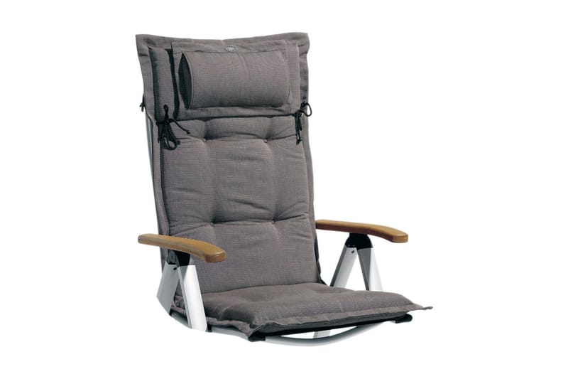 Positionsdyna Fritab Positionsdyna Canyon med nackkudde Dark grey - Utemöbler & utemiljö - Dynor - Positionsdynor