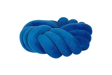 Prydnadskuddar Akola Blå, Sammet - Blå, Sammet - Textil & mattor - Kudde & kuddfodral - Prydnadskudde & soffkudde