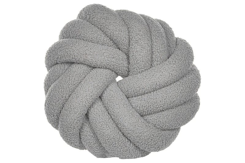 Prydnadskuddar Akola Grå, Bouclé - Grå, Bouclé - Textil & mattor - Kudde & kuddfodral - Prydnadskudde & soffkudde