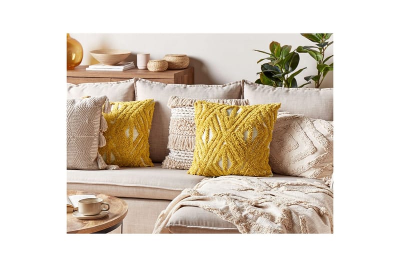 Prydnadskuddar Alcea set om 2 - Textil & mattor - Kudde & kuddfodral - Prydnadskudde & soffkudde