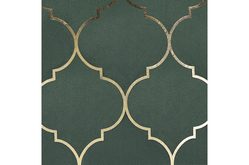 Prydnadskuddar Alyssum set om 2 Grön/guld, Sammet - Grön/guld, Sammet - Utemöbler & utemiljö - Dynor - Utomhuskuddar