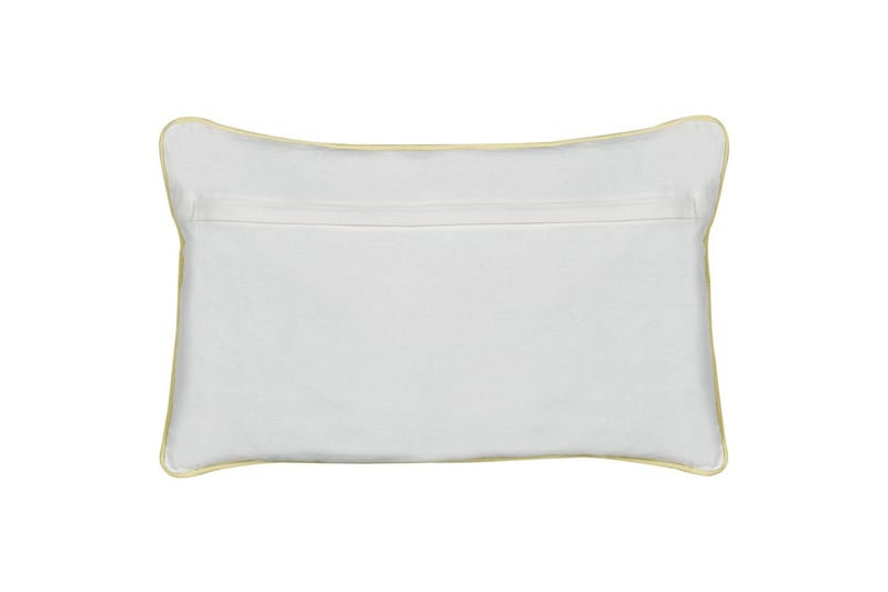 Prydnadskuddar Arales set om 2 Grå/vit/svart/gul, Rektangulär - Grå/vit/svart/gul, Rektangulär - Utemöbler & utemiljö - Dynor - Utomhuskuddar