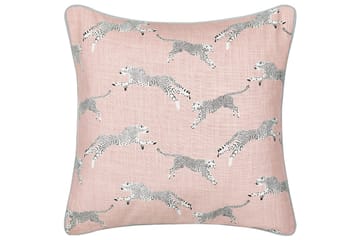 Prydnadskuddar Arales set om 2 Rosa/vit/svart/grå, Fyrkantig - Rosa/vit/svart/grå, Fyrkantig - Utemöbler & utemiljö - Dynor - Soffdyna & bänkdyna utemöbler