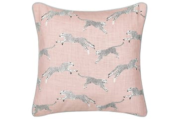 Prydnadskuddar Arales set om 2 Rosa/vit/svart/grå, Fyrkantig - Rosa/vit/svart/grå, Fyrkantig - Utemöbler & utemiljö - Dynor - Utomhuskuddar