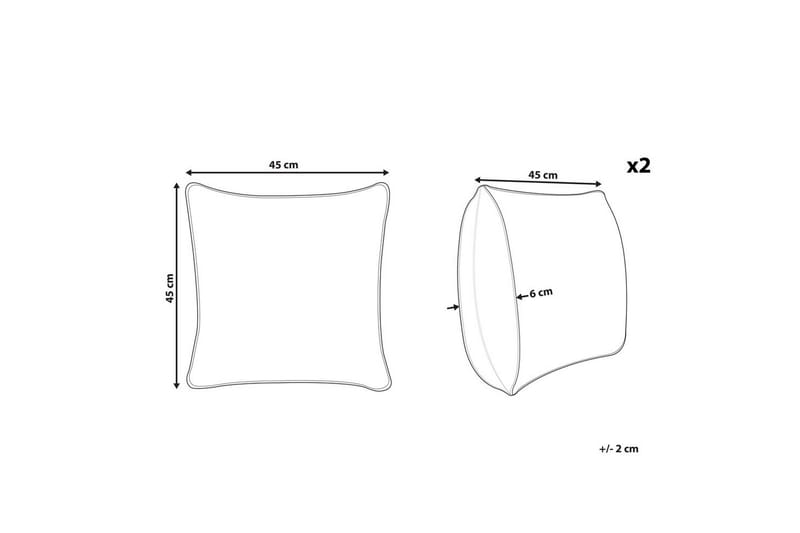 Prydnadskuddar Arbor set om 2 - Utemöbler & utemiljö - Dynor - Utomhuskuddar