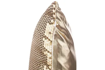 Prydnadskuddar Aster set om 2 Guld - Guld - Utemöbler & utemiljö - Dynor - Utomhuskuddar