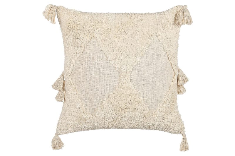 Prydnadskuddar Avium set om 2 Beige - Beige - Utemöbler & utemiljö - Dynor - Soffdyna & bänkdyna utemöbler