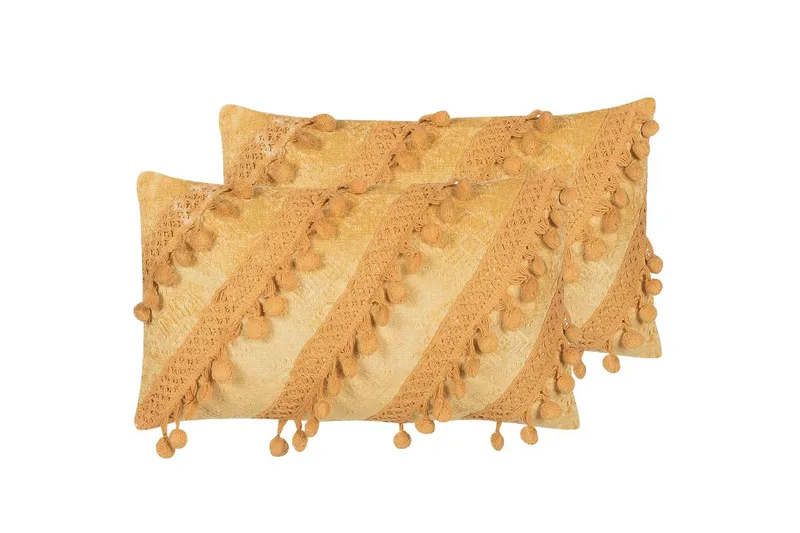 Prydnadskuddar Ayroor set om 2