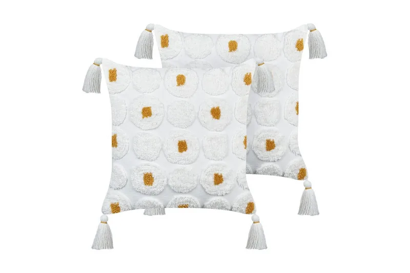 Prydnadskuddar Azalia set om 2