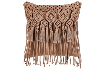 Prydnadskuddar Bamian set om 2 Brun - Brun - Utemöbler & utemiljö - Dynor - Utomhuskuddar