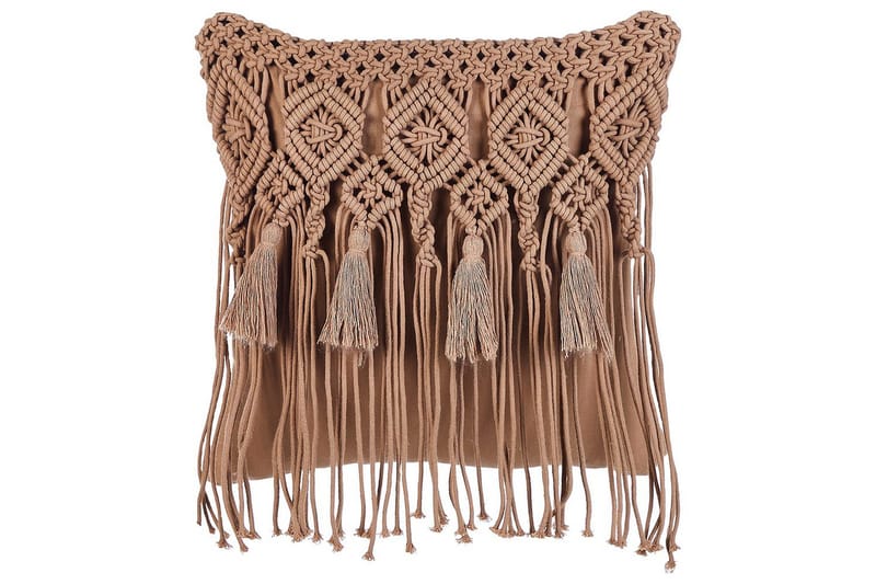 Prydnadskuddar Bamian set om 2 Brun - Brun - Utemöbler & utemiljö - Dynor - Utomhuskuddar